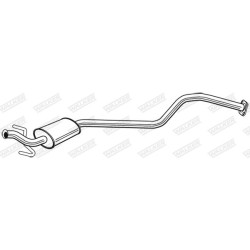 Vidurinis duslintuvas WALKER 24093