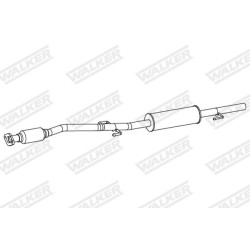 Vidurinis duslintuvas WALKER 24494