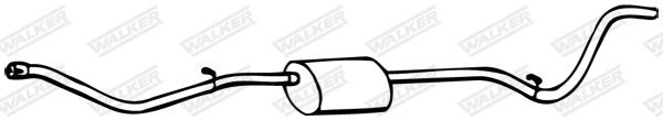 Galinis duslintuvas WALKER 05488