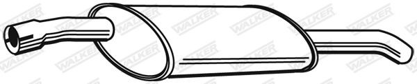 Galinis duslintuvas WALKER 07981