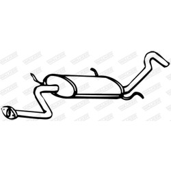 Galinis duslintuvas WALKER 09458