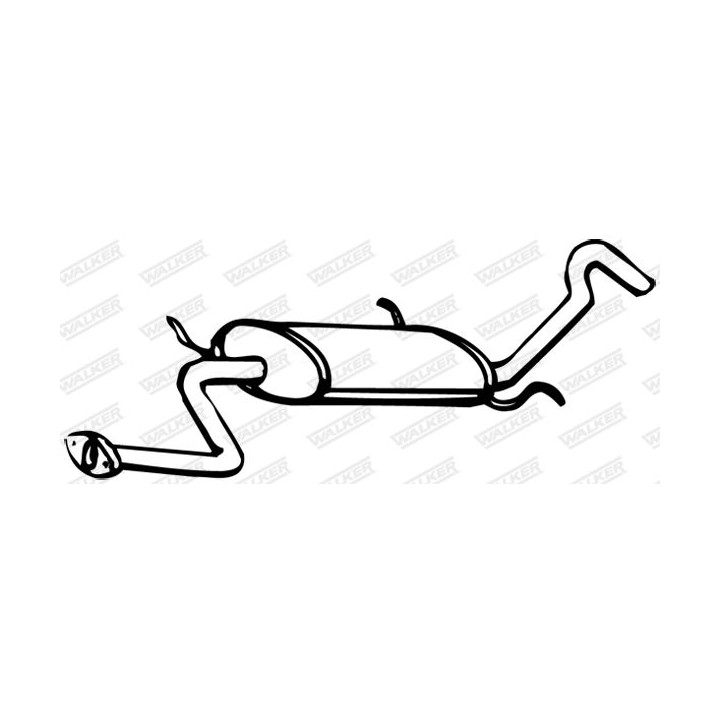 Galinis duslintuvas WALKER 09458