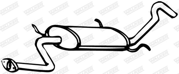 Galinis duslintuvas WALKER 09458