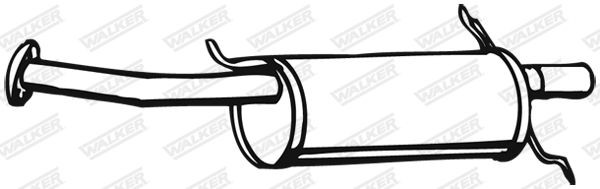 Galinis duslintuvas WALKER 17822