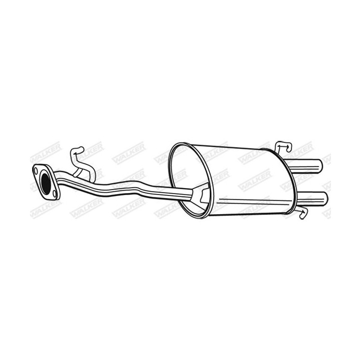 Galinis duslintuvas WALKER 18897