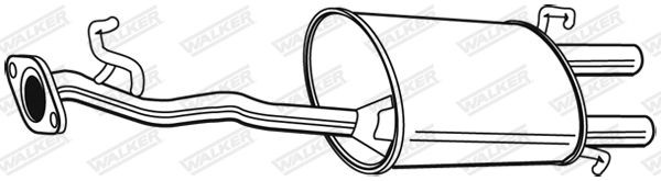 Galinis duslintuvas WALKER 18897