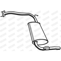 Galinis duslintuvas WALKER 21126