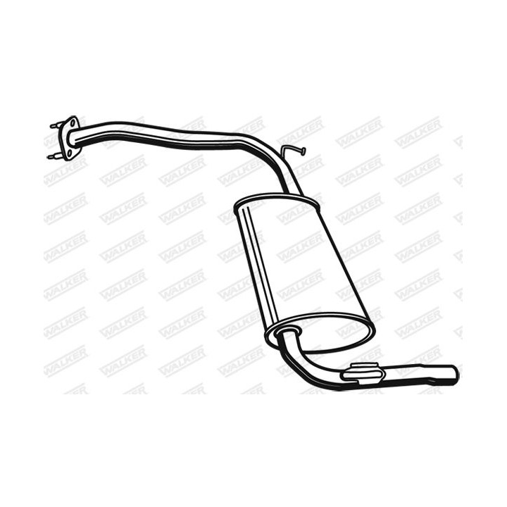 Galinis duslintuvas WALKER 21126