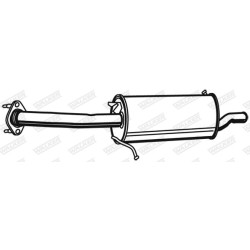 Galinis duslintuvas WALKER 21133