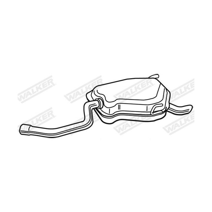 Galinis duslintuvas WALKER 21379