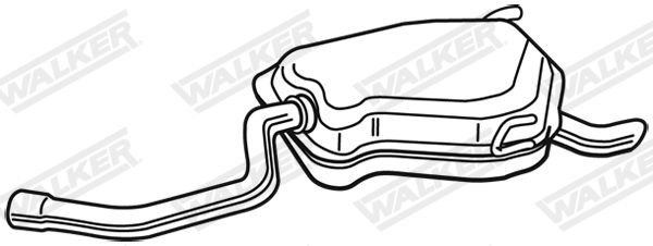 Galinis duslintuvas WALKER 21379