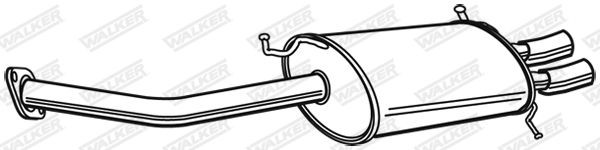 Galinis duslintuvas WALKER 22103