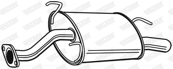 Galinis duslintuvas WALKER 22210