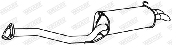 Galinis duslintuvas WALKER 22223