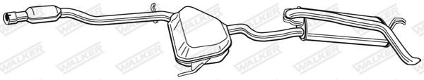 Galinis duslintuvas WALKER 22455