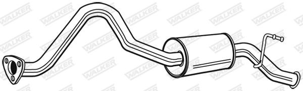 Galinis duslintuvas WALKER 22672