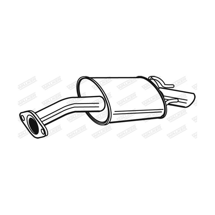 Galinis duslintuvas WALKER 22724