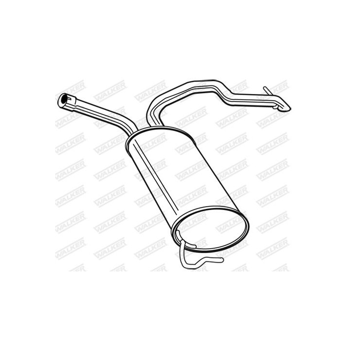Galinis duslintuvas WALKER 22897