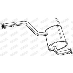 Galinis duslintuvas WALKER 23015