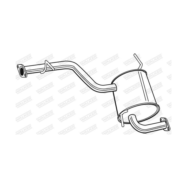 Galinis duslintuvas WALKER 23015