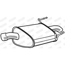 Galinis duslintuvas WALKER 23033