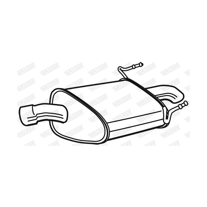 Galinis duslintuvas WALKER 23033