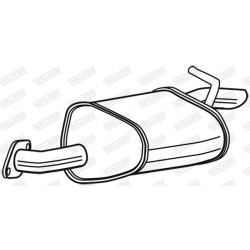 Galinis duslintuvas WALKER 23079