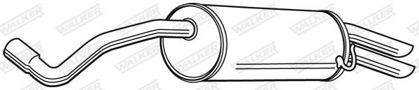 Galinis duslintuvas WALKER 23333