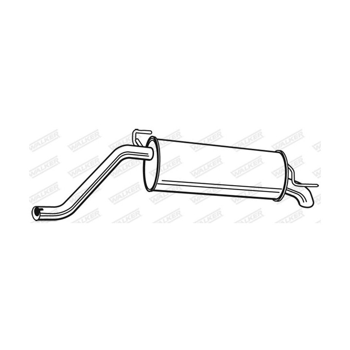 Galinis duslintuvas WALKER 23670