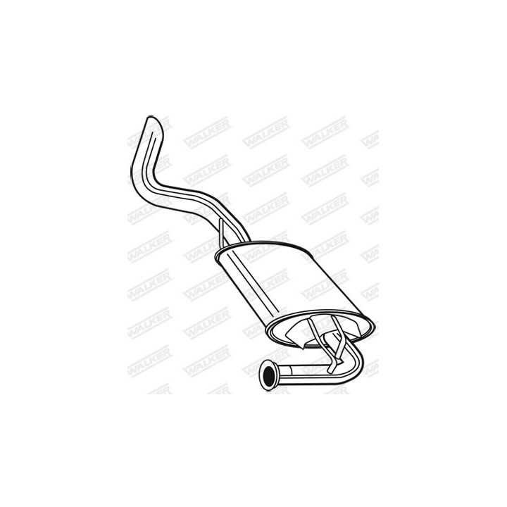Galinis duslintuvas WALKER 23691