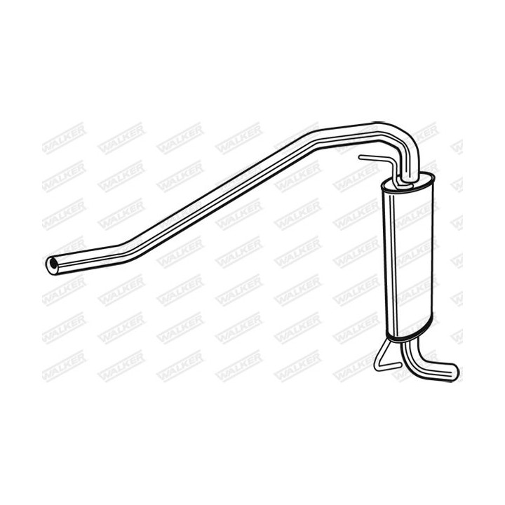 Galinis duslintuvas WALKER 23870