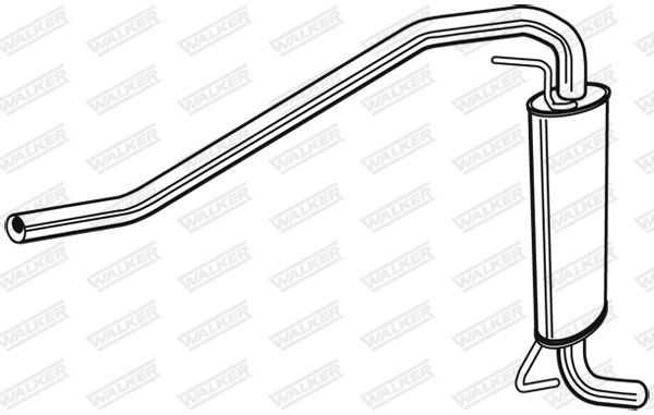 Galinis duslintuvas WALKER 23870