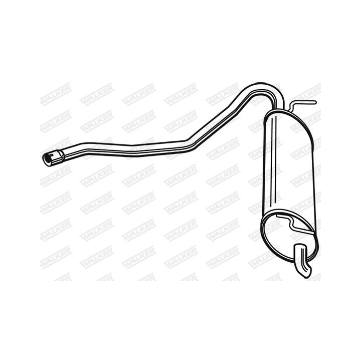 Galinis duslintuvas WALKER 23912