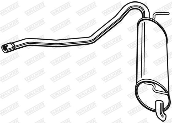 Galinis duslintuvas WALKER 23912