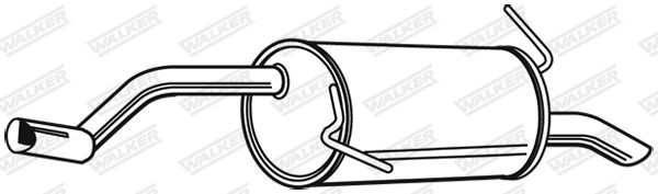 Galinis duslintuvas WALKER 23975