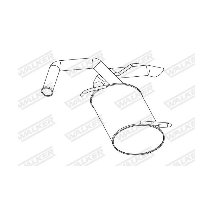 Galinis duslintuvas WALKER 24266