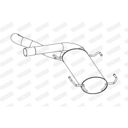 Galinis duslintuvas WALKER 24307