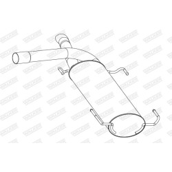 Galinis duslintuvas WALKER 24308