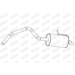 Galinis duslintuvas WALKER 24310