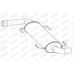 Galinis duslintuvas WALKER 24320