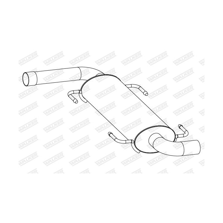 Galinis duslintuvas WALKER 24320