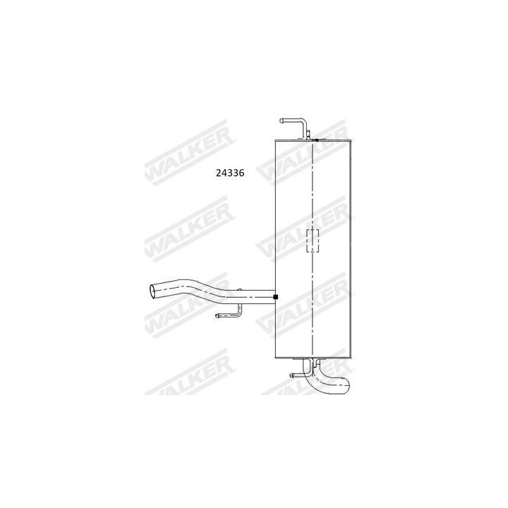 Galinis duslintuvas WALKER 24336