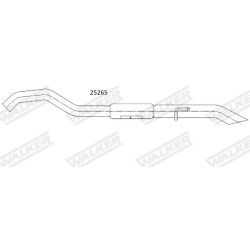 Galinis duslintuvas WALKER 25265