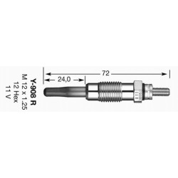 Kaitinimo žvakė NGK 4585