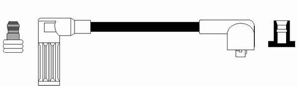 Uždegimo laidas NGK 38990