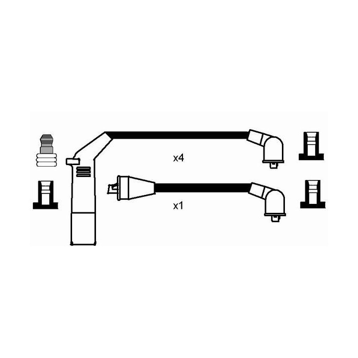 Uždegimo laido komplektas NGK 0710
