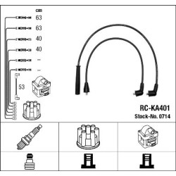 Uždegimo laido komplektas NGK 0714
