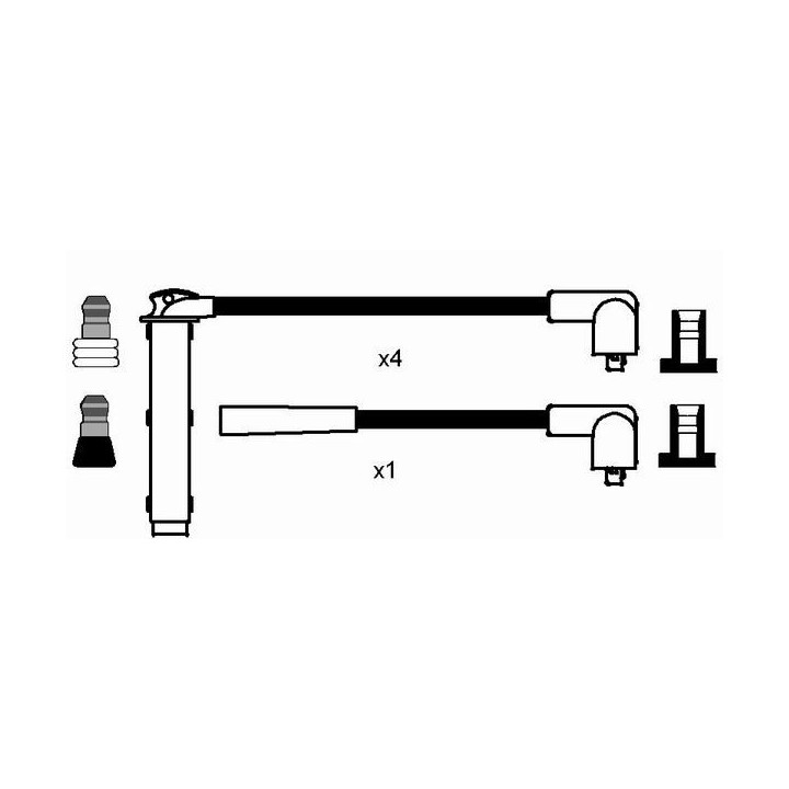 Uždegimo laido komplektas NGK 0890