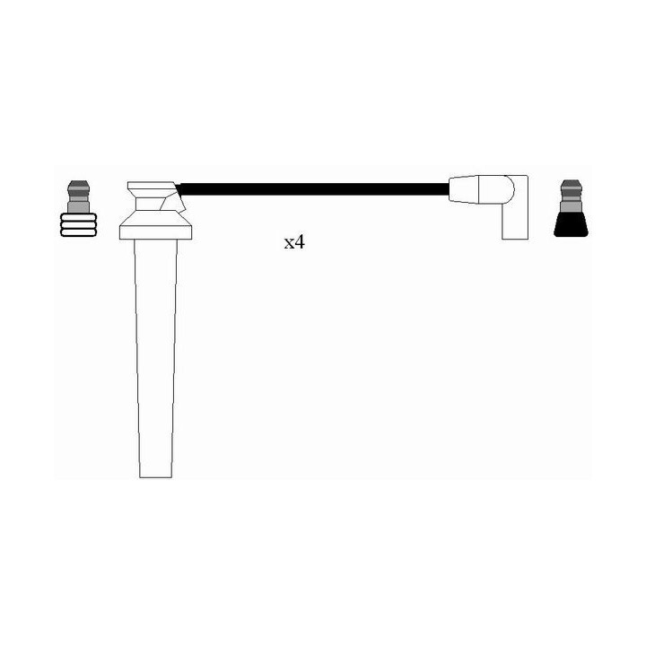 Uždegimo laido komplektas NGK 2476