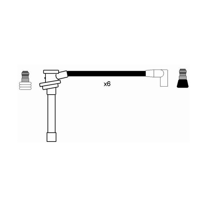 Uždegimo laido komplektas NGK 2582